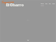 Tablet Screenshot of elcharromex.com